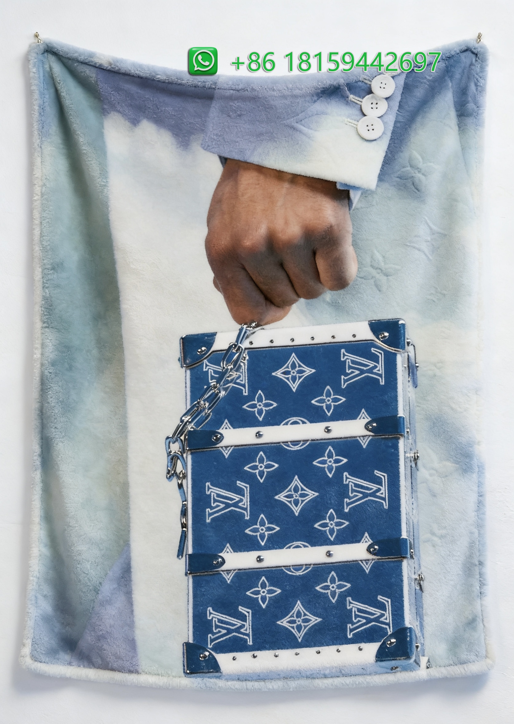 Louis Vuitton Throw Blankets